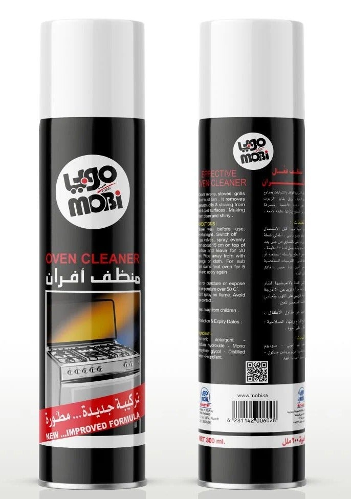 موبي منظف أفران قوي لإزالة أصعب الدهون – 400 مل - Image 1